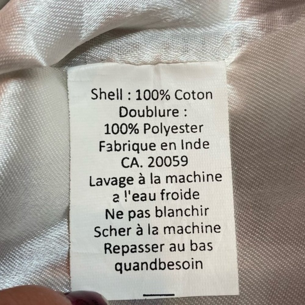 Parsley & Sage Size M Mixed Print Zip Up Blouse - image 6